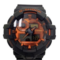 Casio G-Shock Analog-Digital Black Dial Men's Watch - GA-700BR-1ADR(G918)