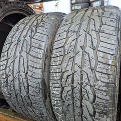 MATCHING PAIR (2) TOYO 245 35 20 TIRES !!!