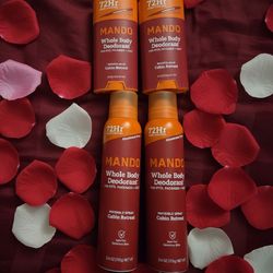 Mando Mens Whole Body Deodorant, Whole Body Deodorant Spray