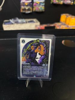 Disney Lorcana Scar Created by the Vine Card
