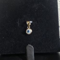 10k Gold Evil Eye 🧿 Pendant 