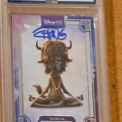 Tommy Chong Auto  Disney 100 