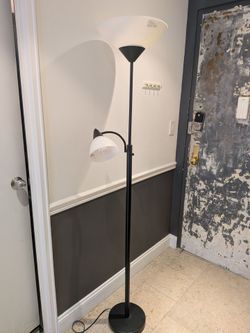 Torchiere combo / dual floor lamp