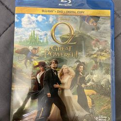 Oz The Great And Powerful Blu-Ray And DVD SEALED!! 