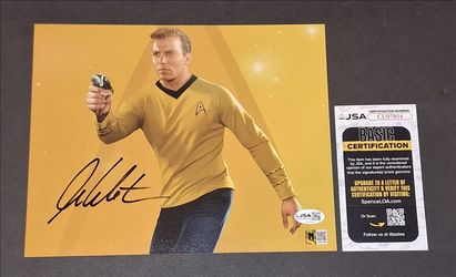 🔥William Shatner Signed Autographed 8x10 Star Trek Captain Kirk JSA COA 🔥