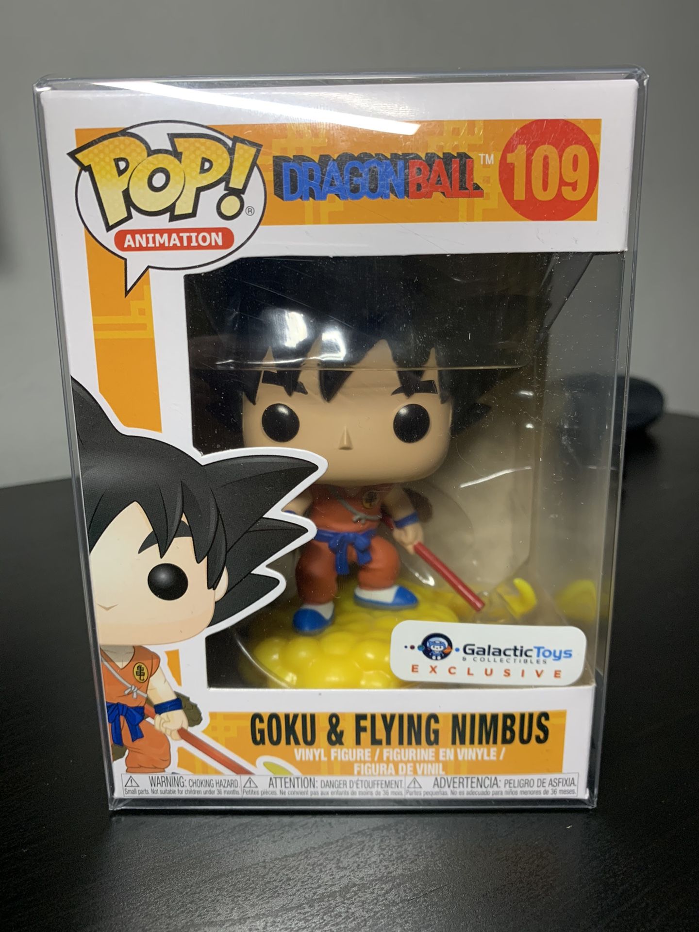 Galactic Toys Exclusive Goku and Flying Nimbus Funko Pop