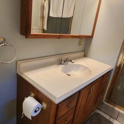 Vanity And Med Cabinet