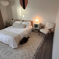 Neutral Checkered Boho Rug