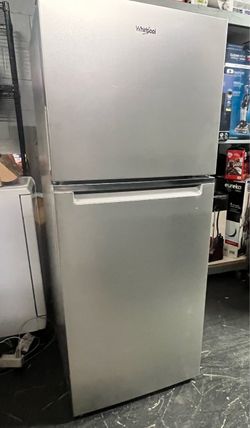 Whirlpool 24 in. 11.6 cu. ft. Top Freezer Refrigerator in Fingerprint Resistant Stainless Finish, Counter Depth