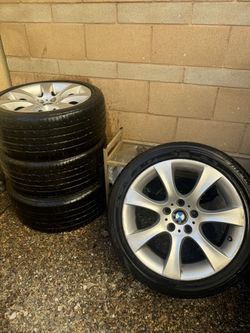 Stock 535i Wheels With Good Tires Full Set Of 4