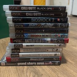 PS3 Games. 