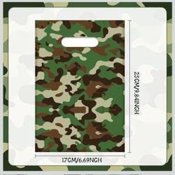 50PCS Plastic Party Favors Bags for Kids Goodie Bags for Kids Birthday Gift Bag 