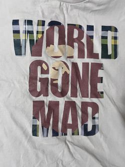 World Gone Mad Graphic T-Shirt bape
