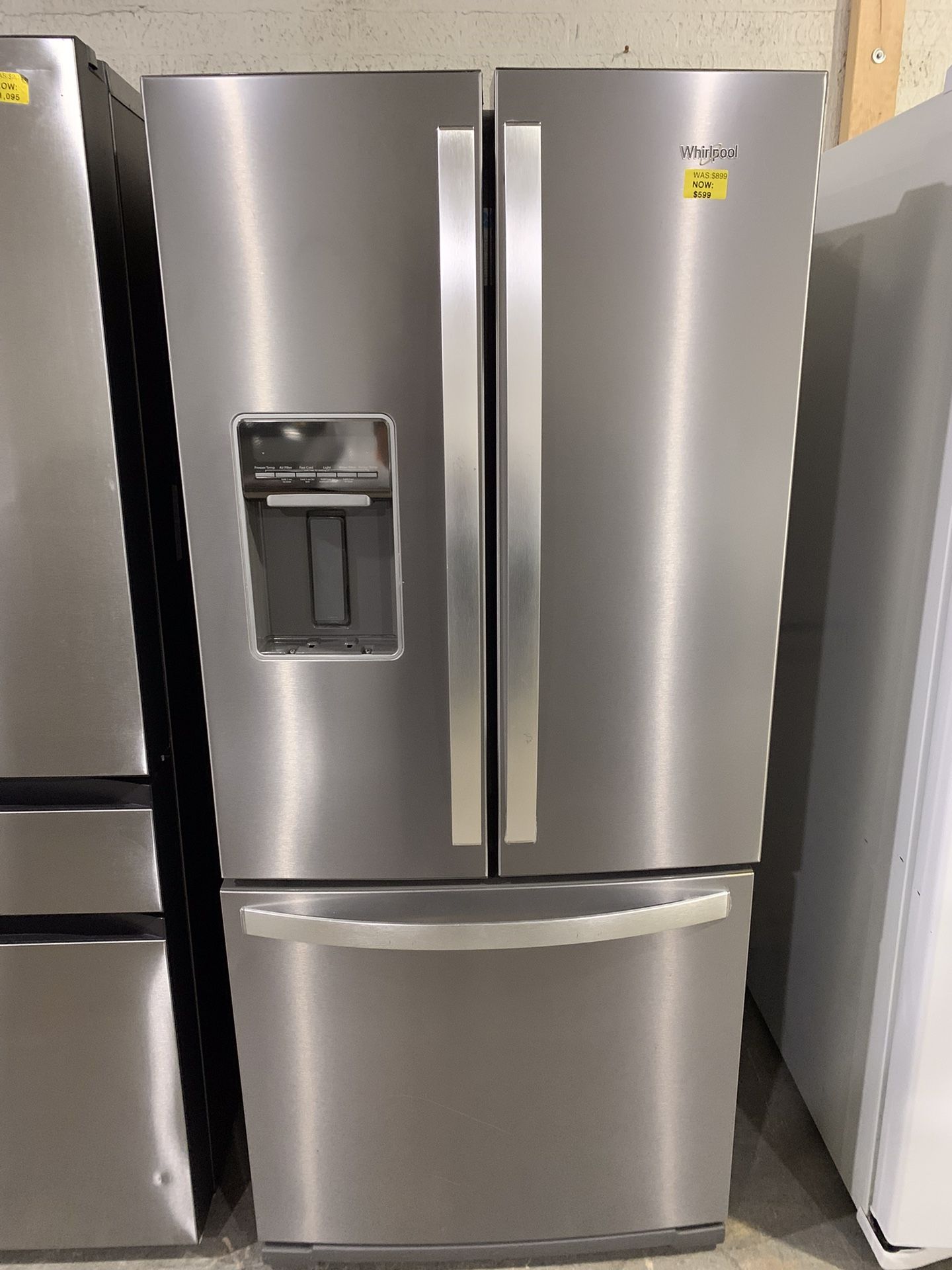 Whirlpool French Door Refrigerator 30” Wide