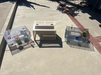 Animal cage.