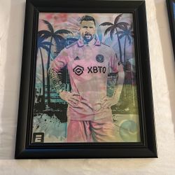 Messi Hologram Picture Frame