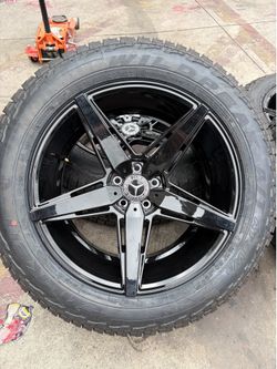 New rims and tires for Mercedes ML and GL450 GLS