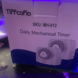 Daily Mechanical timer -$5 Per Timer