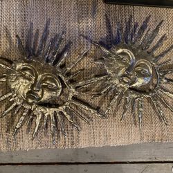 Vintage Double Face Sun Decor
