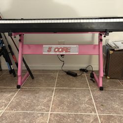 Pink 5 Core Keyboard Stand
