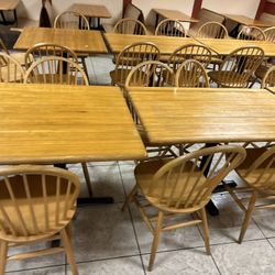 Dinner Table And Chair For Restaurant Business 