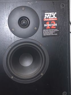 MTX Audio Monitor 12 floor-standing tower speakers