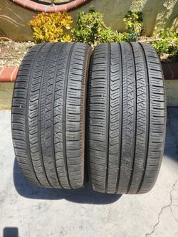 (2) PIRELLI SCORPION AS PRO 3 255/50/20 USED TIRES  USED TIRES