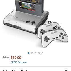 Retro Duo Nintendo And Super Nintendo Player 