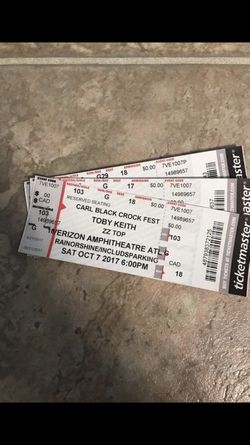 4 crock fest tickets w/ 2 parking passes