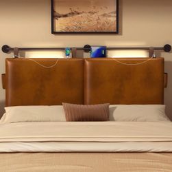 Wall Mounted Queen Size Headboard