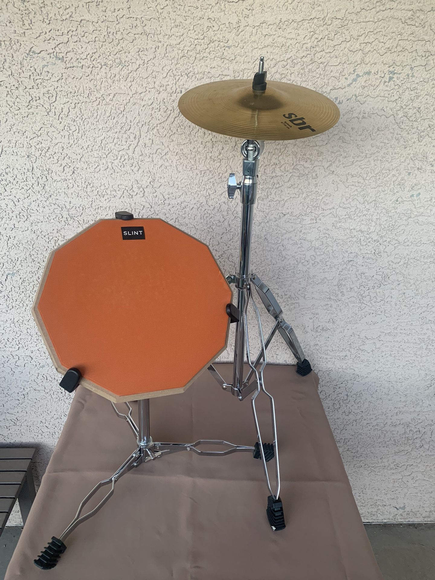 SBR Cymbal with stand
