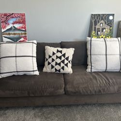 Couch Plus 3 Pillows Included