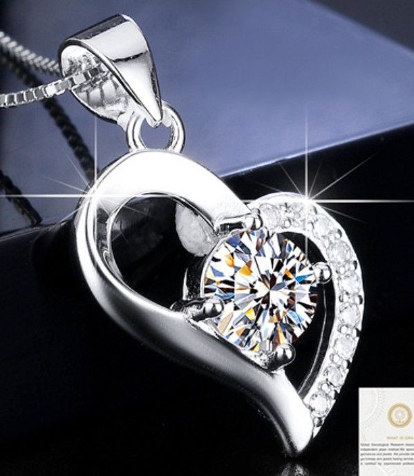 CERTIFIED Moissanite Necklace