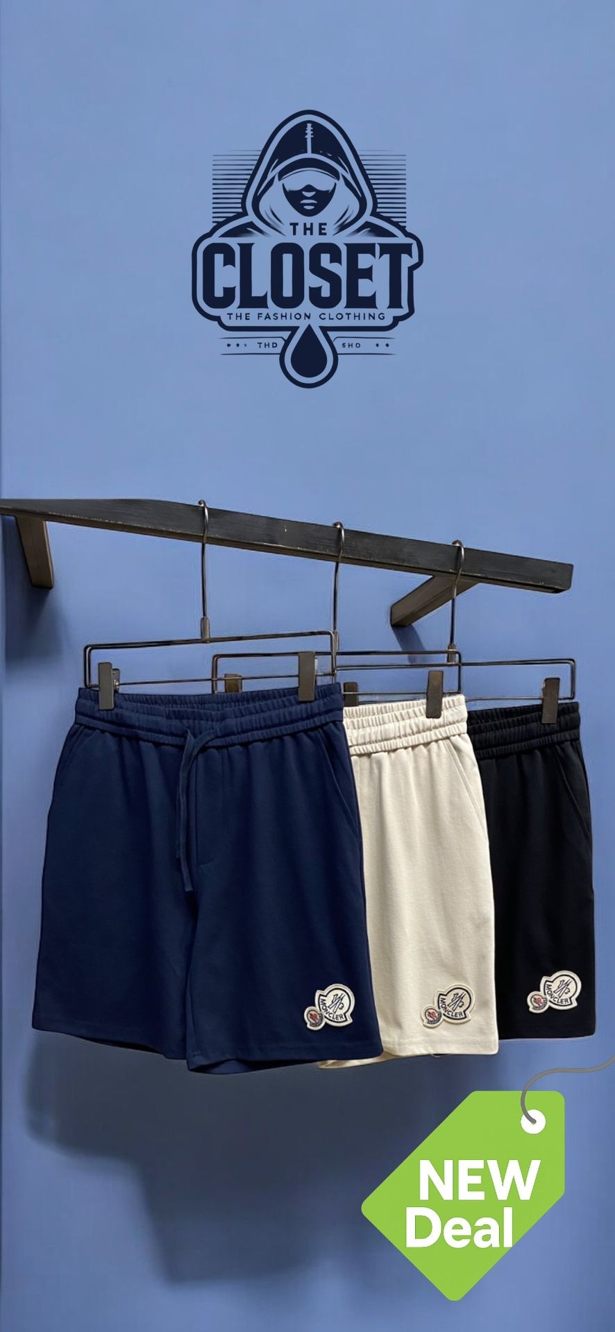 New MONCLER Shorts