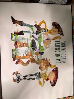 Toy Story wall art
