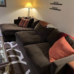 Crate&Barrel Lounge Deep Couch