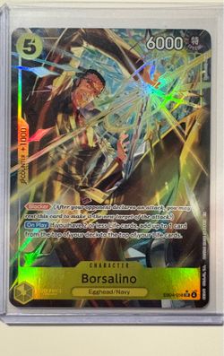 Borsalino Alt Art EB04-058 SR Adventure On Kami’s Island One Piece OP15 English