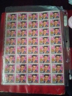 1993 Elvis Presley Stamps 40 ct