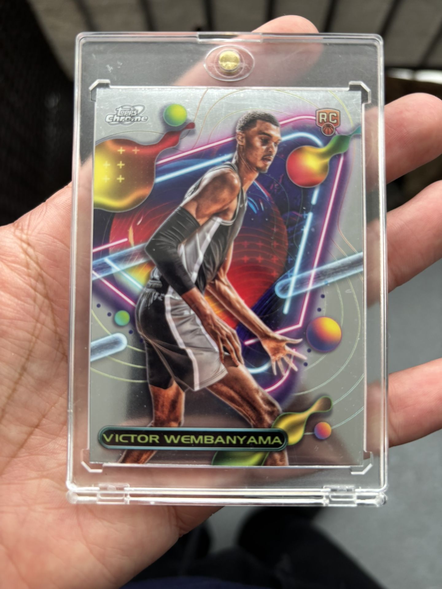 Victor Wembanyama Rookie Card Topps Chrome