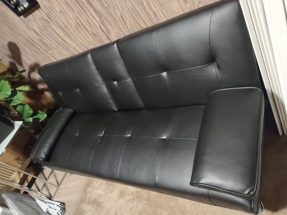 Black Low Couch 