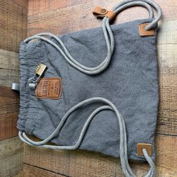 Loctote Original Flak Sack Gray Backpack Bag Loc Tote Anti-Theft NWOT