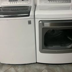 LG Steam Washer And Dryer 