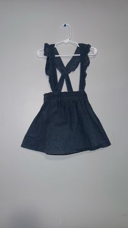 little girl’s suspender skirt