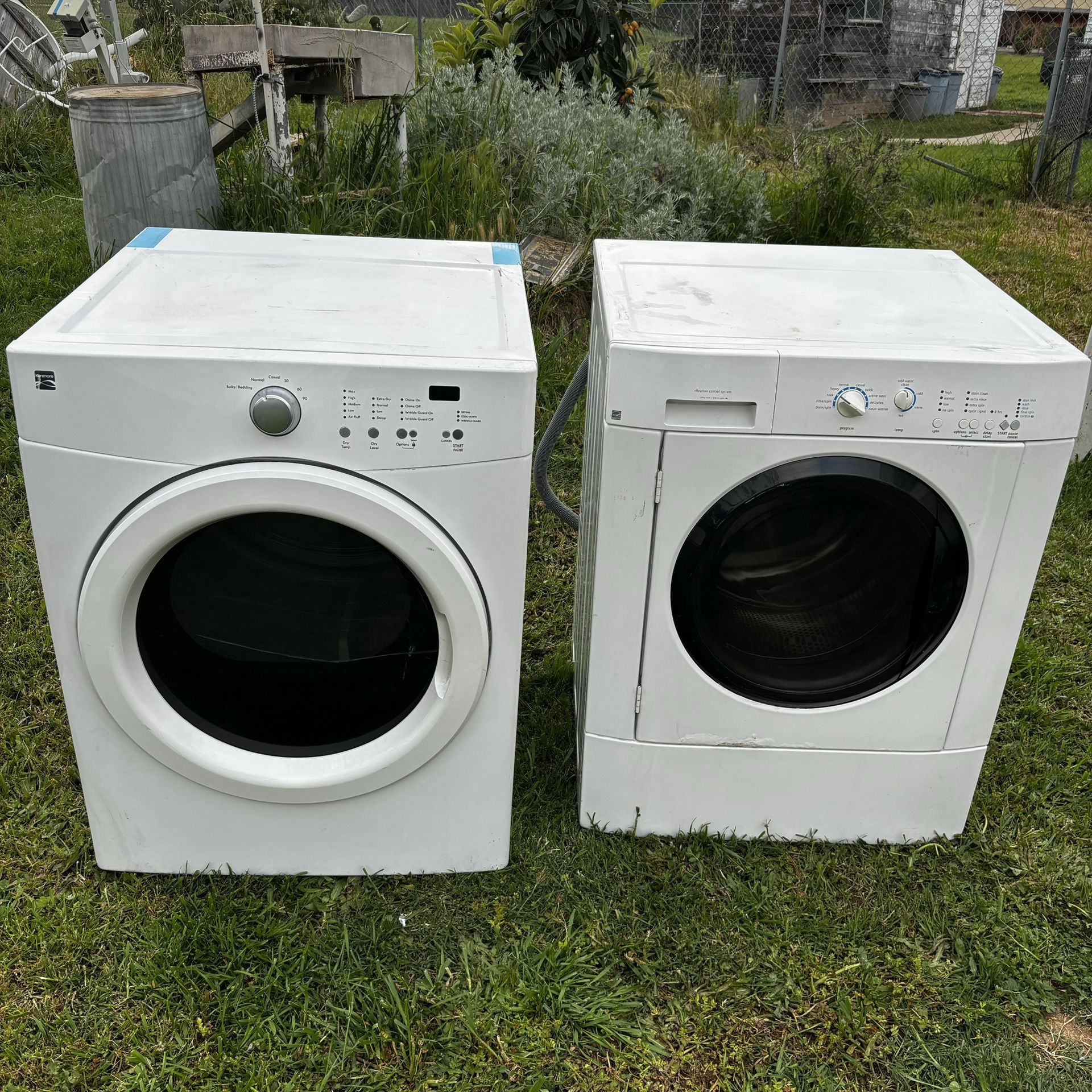 Washer And Dryer Set Kenmore