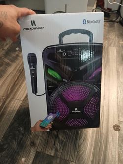 Bluetooth/karaoke machine led