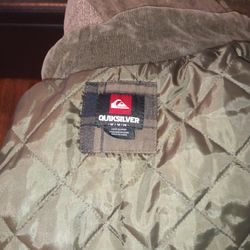 Quick Silver Universal Men Or Women's Very Nice Jacket 
