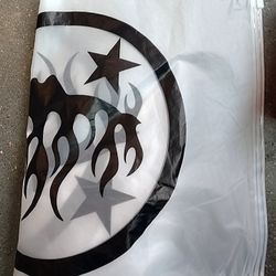 White Hellstar Ski Mask 