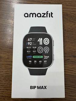 Brand New Amazfit Bip Max Smartwatch – Large Display, GPS, Fitness & Health Tracking