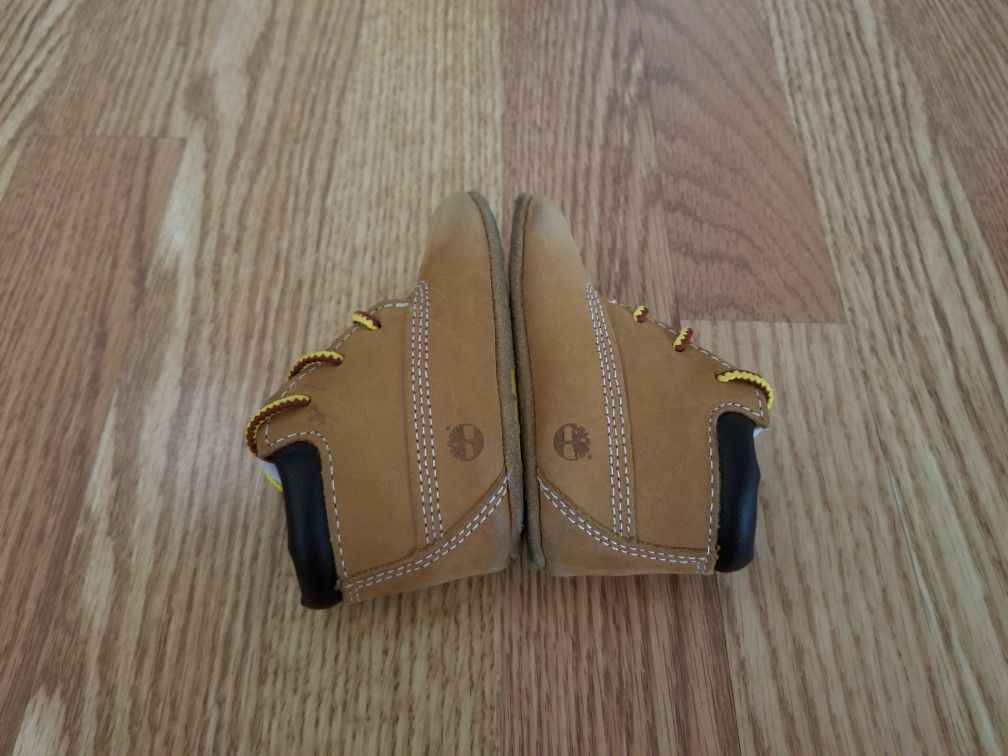 Timberland Wheat Booties Size 2c