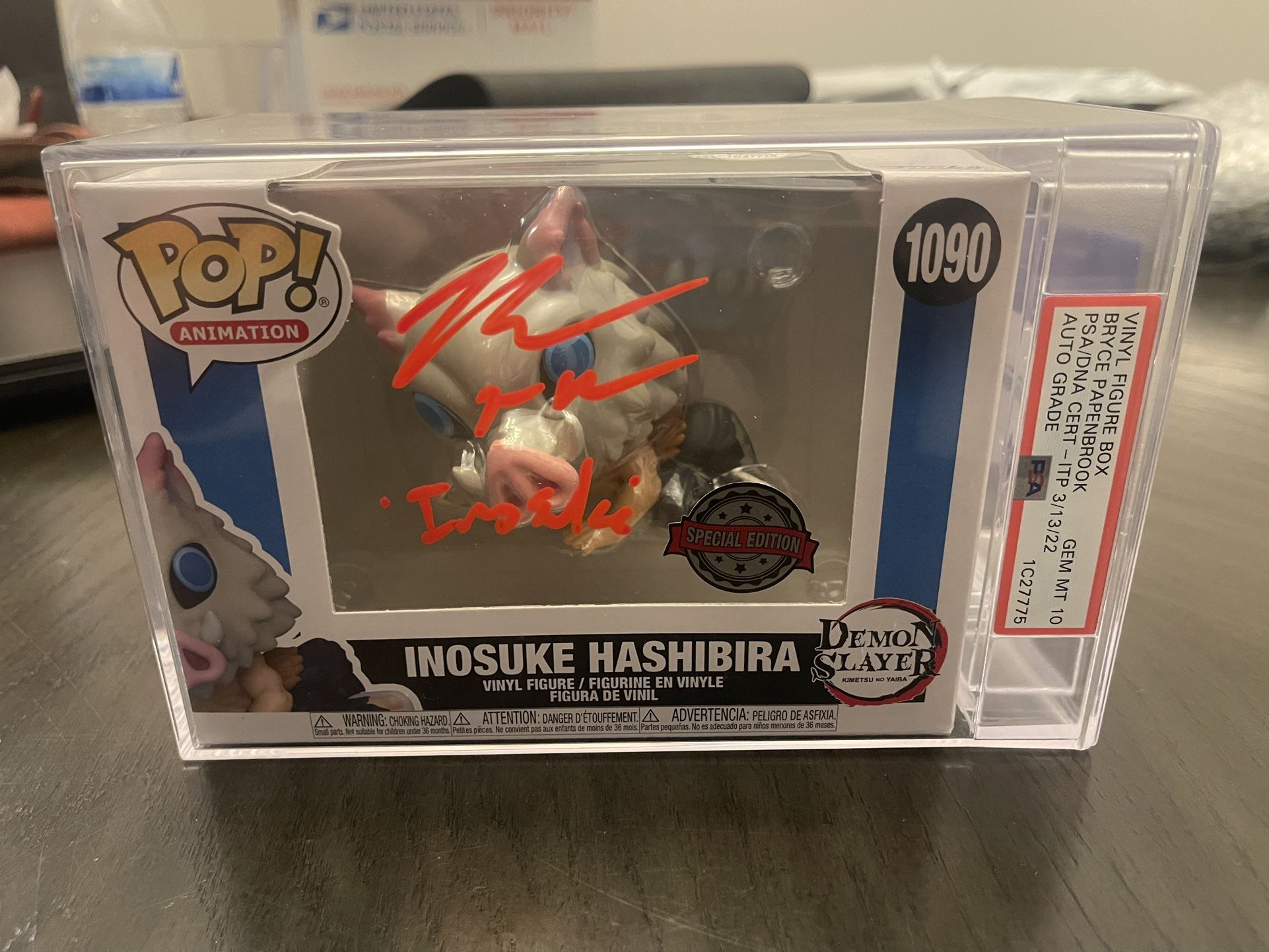 Demon Slayer Signed PSA 10 Pop
